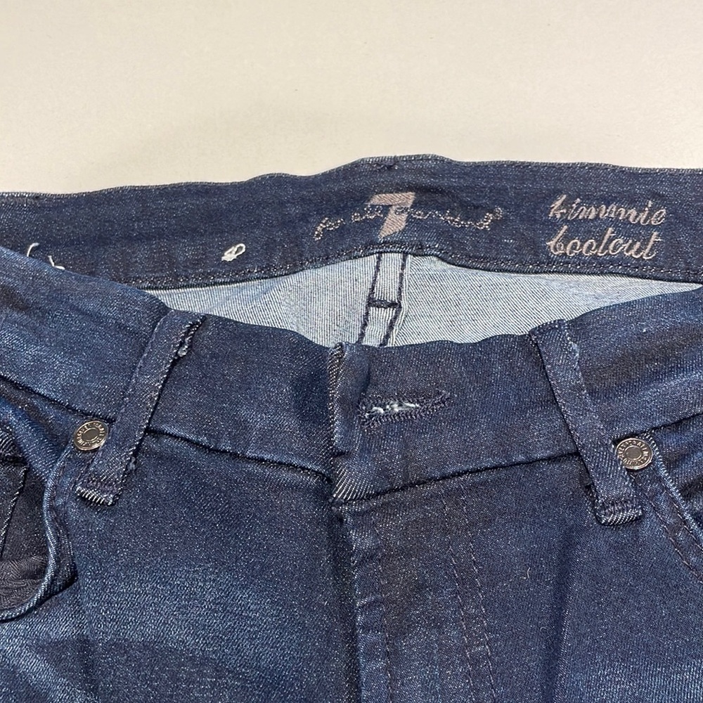 Seven for All Mankind jeans in dark wash, bootcut